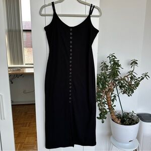 Vici Ribbed Knit Midi Dress, EUC